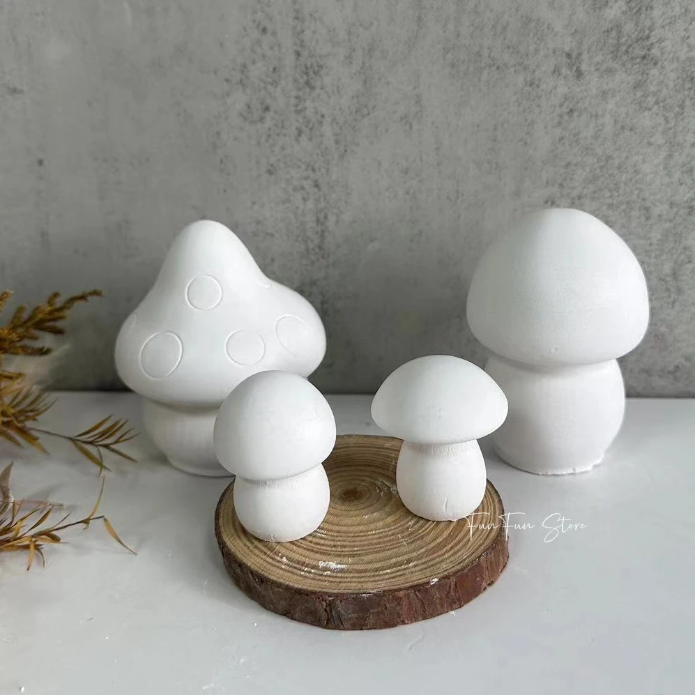 Soap Making Things - 3D キノコキャンドルシリコーン型クリスタル樹脂エポキシ鋳造石膏型 DIY 手作り香りキャンドル石鹸ケーキ作成ツール