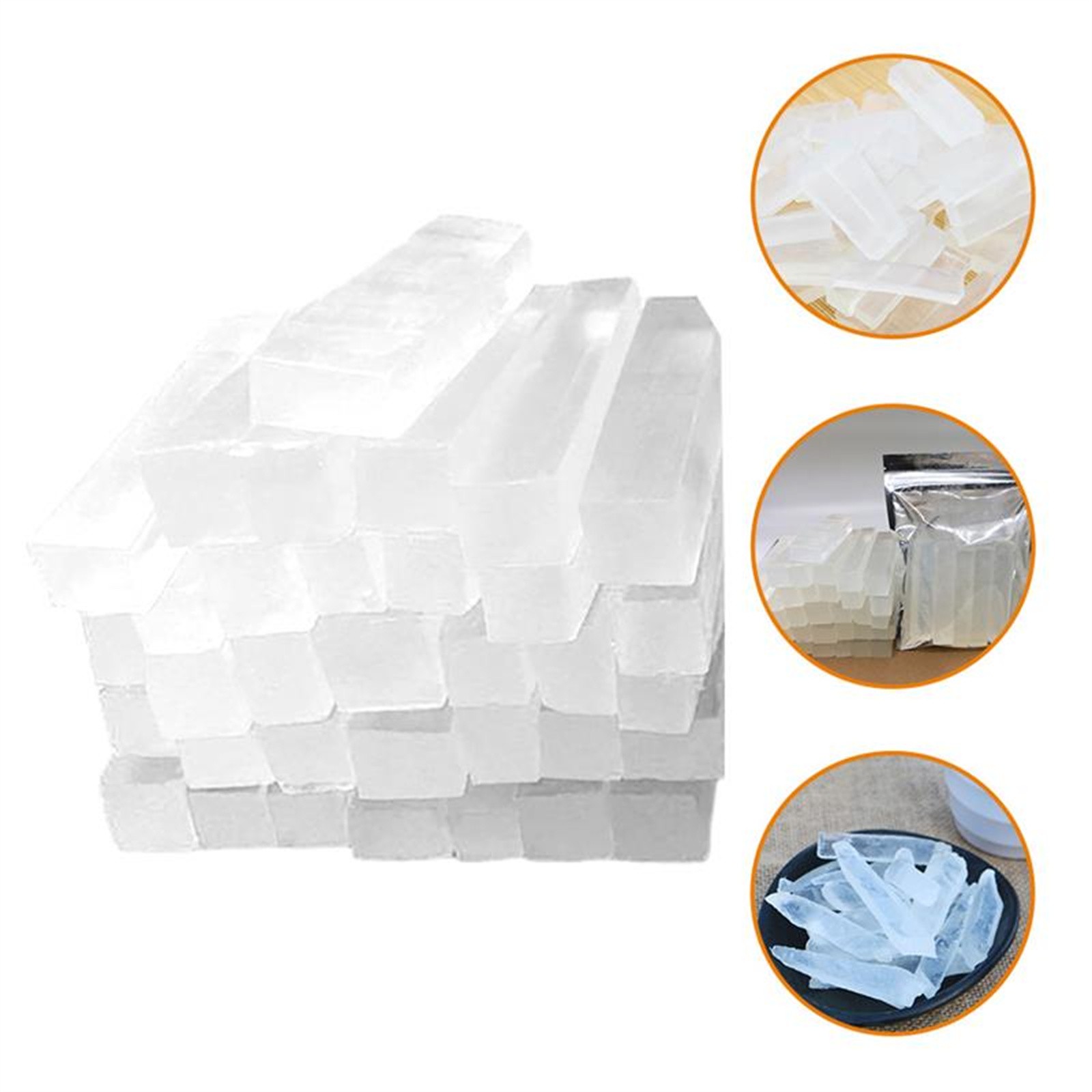 Soap Making Base - 250g入り透明グリセリンハンドソープベース、オーガニックハンドソープ作り、DIY石鹸作り用品、手作りビーガンハンドソープ