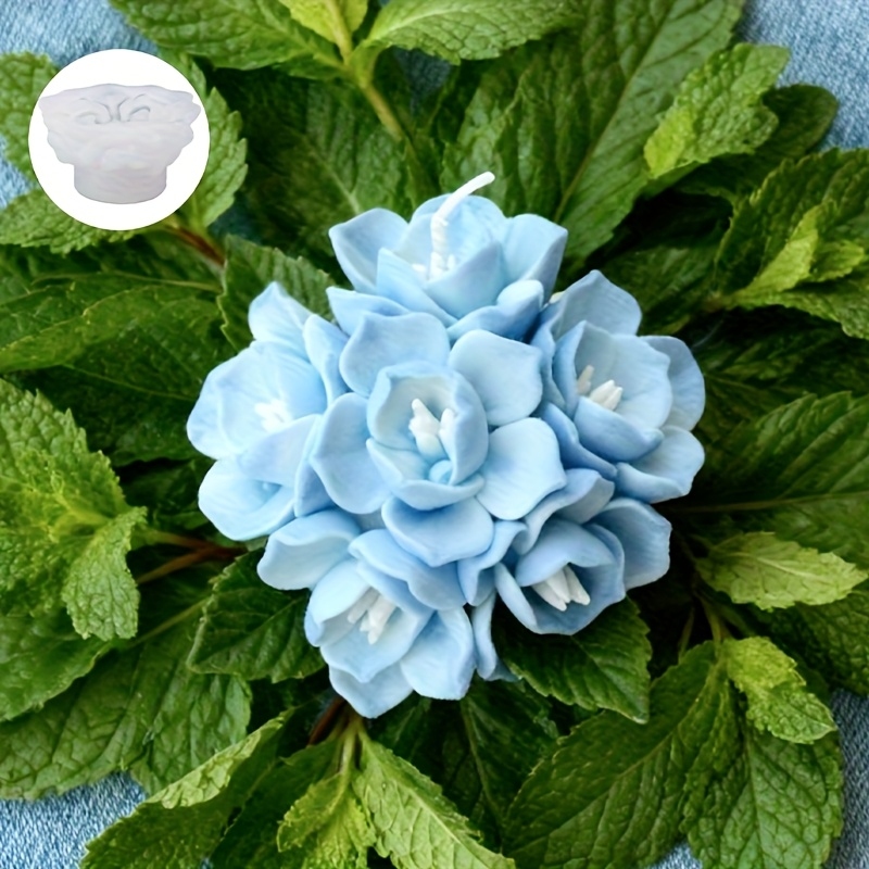 1つのアジサイの花型シリコンモールド、キャンドル、石鹸、樹脂 - Soap Making Oven のレビューと価格
