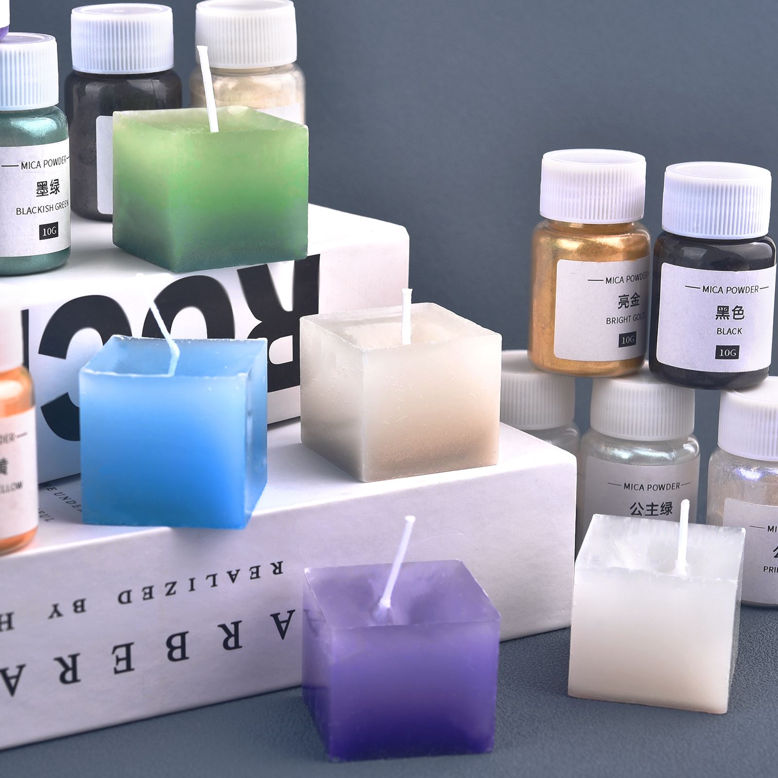 天然ミネラルパウダー,エポキシ樹脂,手作りジュエリー作り,キ - Oxide Pigment Soap のレビューと価格