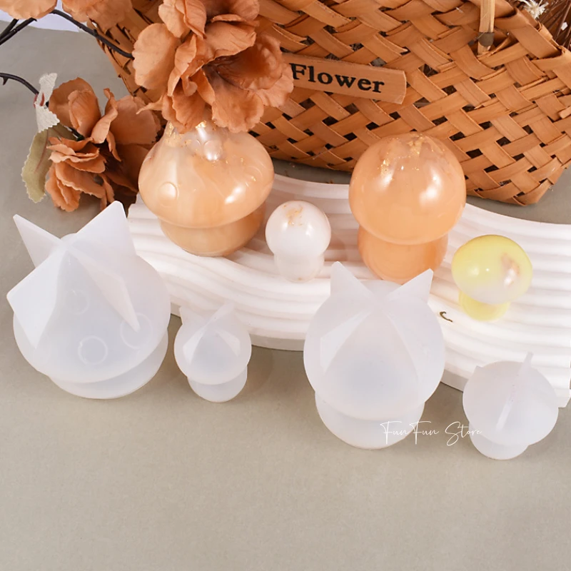3D キノコキャンドルシリコーン型クリスタル樹脂エポキシ鋳造 - Soap Making Things のレビューと価格