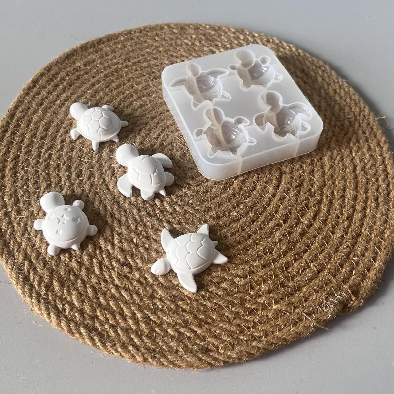 四亀石膏シリコン型 DIY ハートスターテクスチャシェル装飾 - Soap Making Oven のレビューと価格