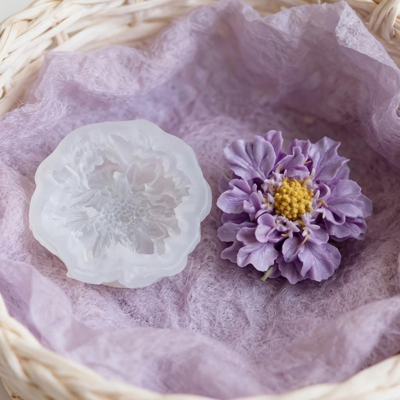 1つの夢のような青い鉢植えの花のシリコンモールド、DIYアー - Soap Making Oven のレビューと価格